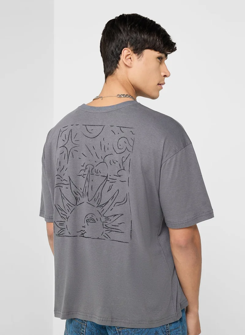 سفنتي فايف تيشيرت أوفر سايز