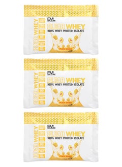 Clear Whey 100% Whey Protein Isolate Peach Mango 3 Count 0.9 oz (25.5 g) Each