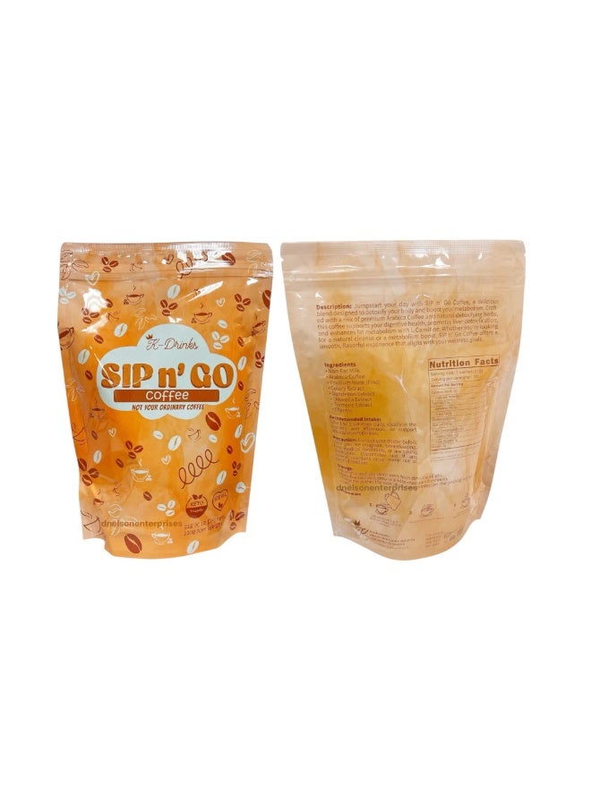Mild River Milden Sip & Go Instant Coffee Mix with Stevia, Keto Friendly | 22g x 10 Sachets - Image 2