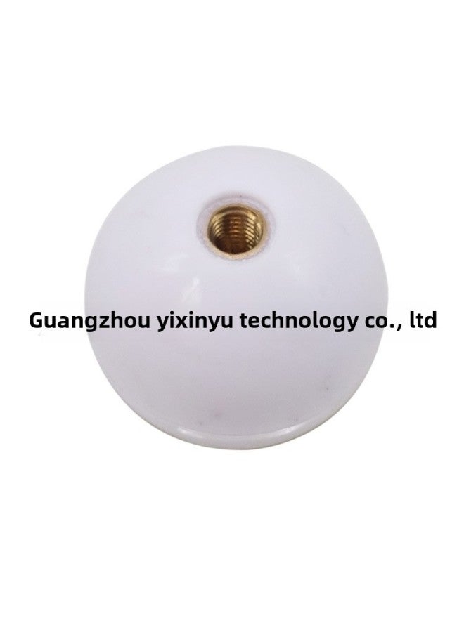 Rocker BALL Head ARCADE Fighting Game Pole Round Head ARCADE JOYSTICK DIY PARTS TOP BALL-Product Color:White.white  - Image 1