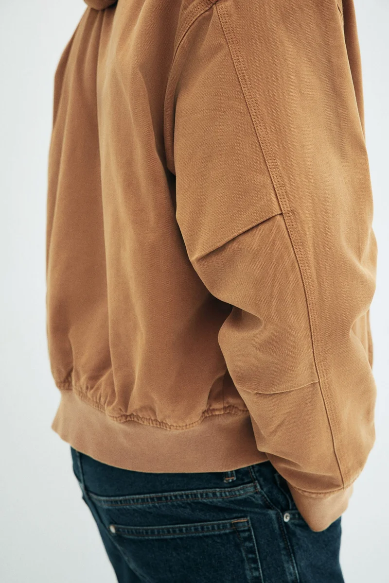 H&M Loose Fit Hooded canvas jacket