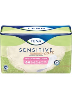 Tena TENA Sensitive Care Extra Coverage Female Incontinent Pad Very Light Long 9" L 54291, 50 Ct 