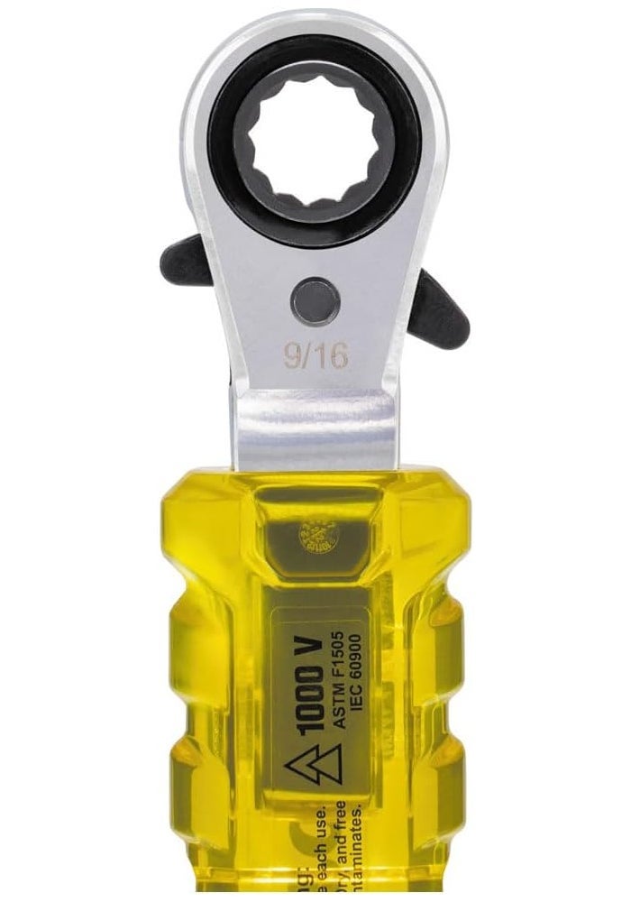 Klein Tools KT223X4-INS Lineman's Insulating 4-in-1 Box Wrench - Image 5