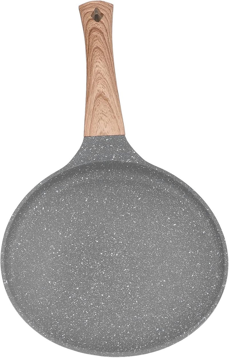 Egg Frying Pan with Magnetic Base Even Heat Distribution for Pancakes Rice Balls Omelets, Aluminium Alloy Fried Egg Pan for Home Kitchen, for Breakfast Enthusiasts - Image 5