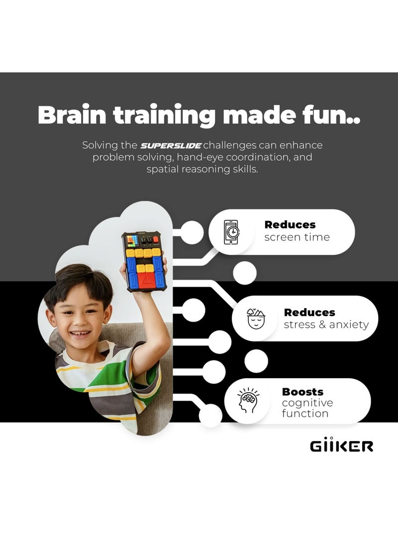 Barakah Super Slide Puzzle Games, 500+ Level Challenges Brain Teaser, STEM Toys for Kids, Brain Teaser Puzzle Learning for Kids, Teens, Gifts for Boys Girls - Image 4