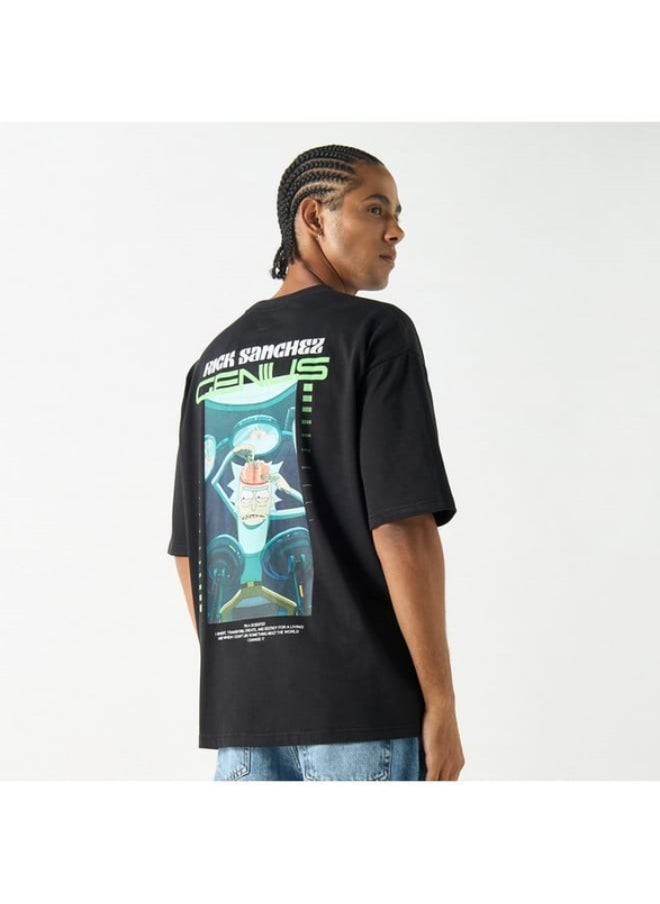 SP Characters Graphic Print Crew Neck T-shirt  - Image 2