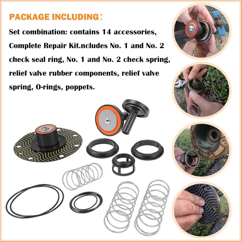 Vepagoo E-cowlboy 1-1/4"-2" Model Complete Repair Kit for Zurn 975XL and 975XL2 - Image 5