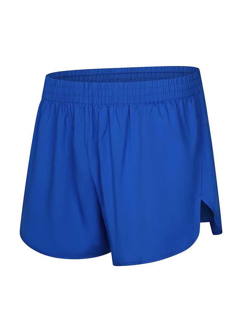 Generic Unisex 70D Quick-Dry Running Shorts Color blue 