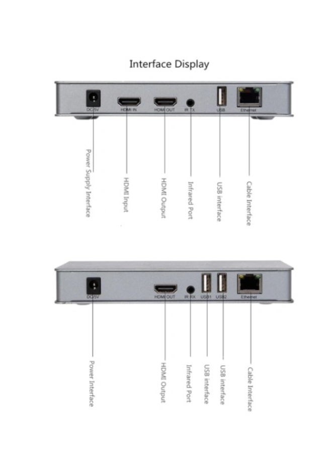 Haing HDMI EXTENDER WITH USB KVM 200MTR SUPPORT 1080P - Image 2