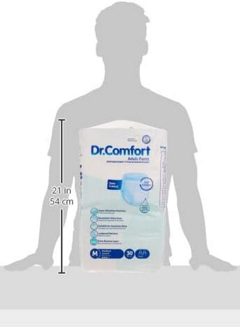 دكتور_كومفورت حفاضات الكبار المتوسطة 70-120 سم 10 قطع - Image 2