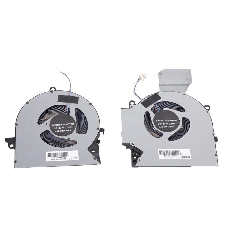 Laptops CPU GPU Cooling Fan Coolers Radiators for OMEN 16-B 16-C DC12V CPU GPU Cooling - Image 1