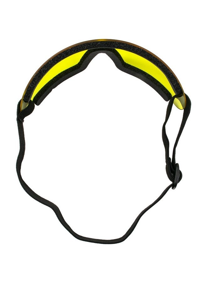 Birdz Eyewear نظارات القفز بالمظلات مع عدسات صفراء ووسادة - Image 5