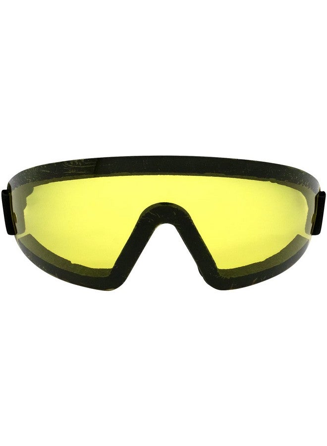 Birdz Eyewear نظارات القفز بالمظلات مع عدسات صفراء ووسادة - Image 3