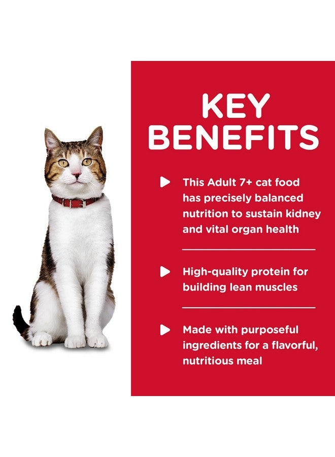Hill's Science Diet Adult 7+, Senior Adult 7+ Premium Nutrition, Wet Cat Food, Turkey Minced, 2.9 oz Can, Case of 24 - Image 3