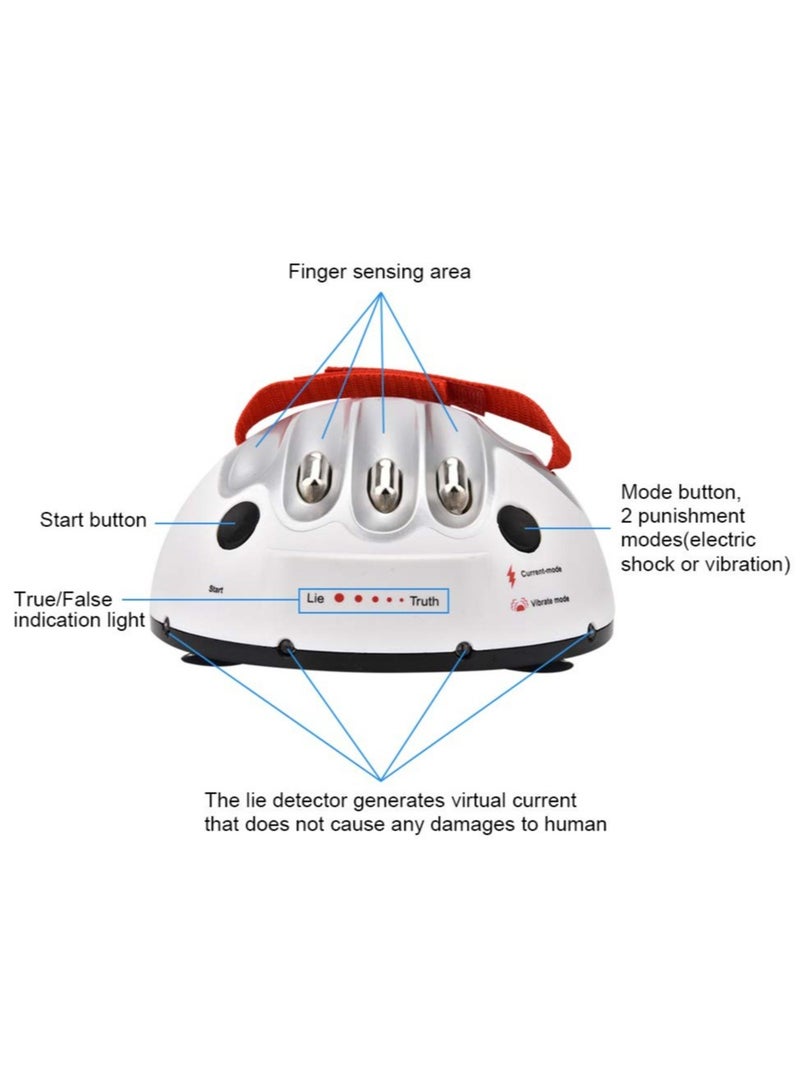 Captaintech Mini Electric Shock Lie Detector for Fun Truth or Dare Games with Friends and Family - Image 5