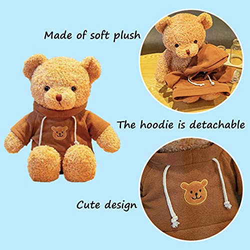 BSVOME 11.8 inches Teddy Bear Stuffed Animals Soft Plush Cute Teddy Bear Doll for Boys Girls (Red) - Image 5
