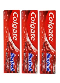 Pack Of 3 Max Fresh Crystal Spicy Toothpaste 3X100ml