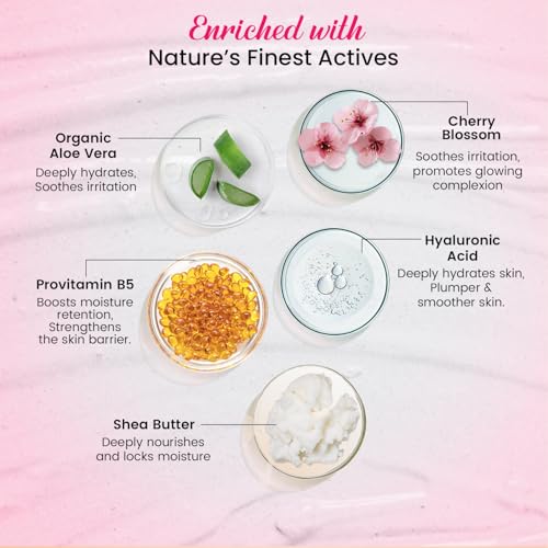 BRYAN  CANDY Bryan & Candy Cherry Blossom Bath Kit Gift Set For Mothers | Shower Gel, Fragrance Mist, Hand & Body Lotion | Vegan, pH 5.5, SLS & Paraben-Free | - Image 4