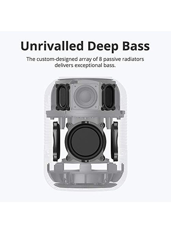 ترونسمارت سماعة بلوتوث T6 Max | صوت محيطي 360° بقدرة 60 واط، تحتوي على 5 محركات صوت + مضخم صوت، و8 مشعات صوت جهير، تشغيل حتى 20 ساعة، مقاومة لرذاذ الماء بمعيار IPX5 - Image 3