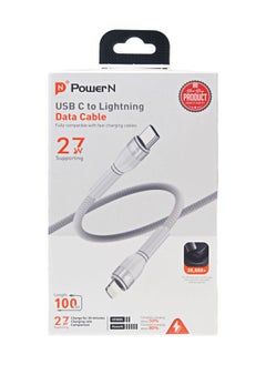 POWER N Power N - Type C to Lightning Cable 1.2m - Reinforced and cut-resistant  - Image 3