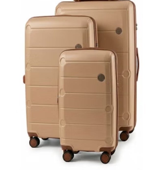 Hardcase Trolley Large,Expandable Zipper,Spiner Wheels,Set of 3 - Image 1