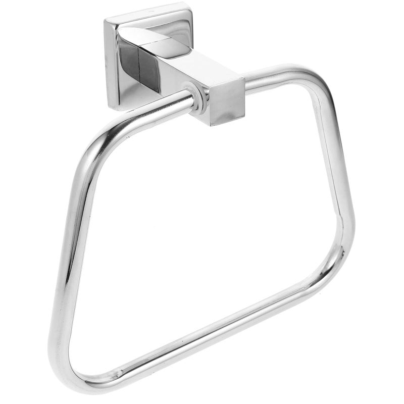 Stainless Steel Towel Ring Wall Mount Hand Towel Holder for Kitchen and Bathroom - Image 2