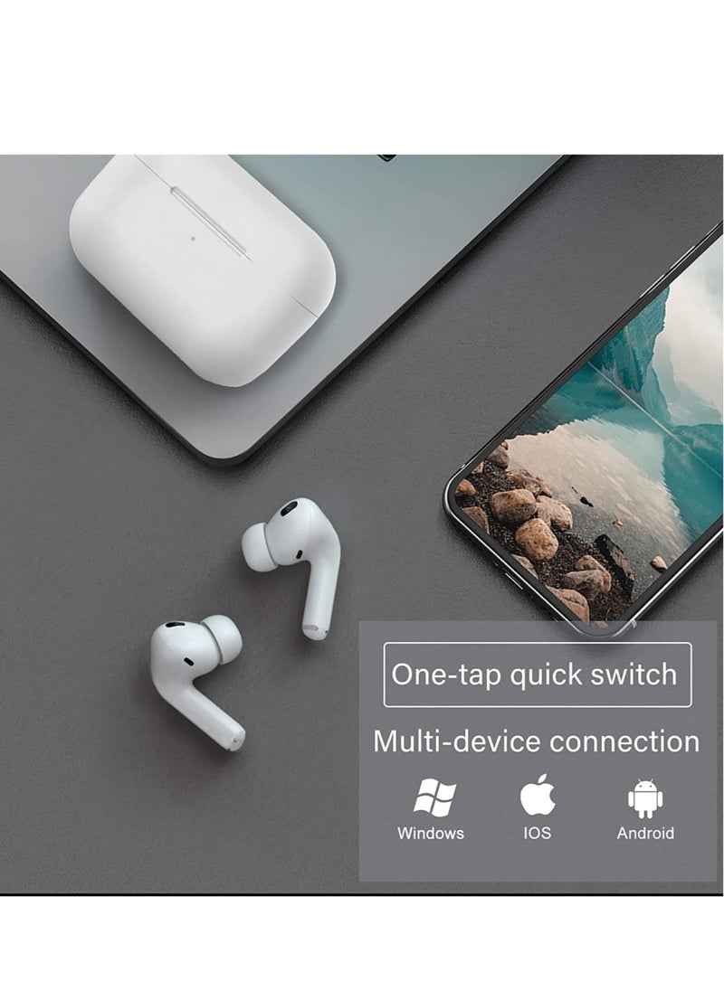 ELTRAZONE - Wireless Earbuds, Air Pods Pro [MFi Certified] Bluetooth Earbuds Stereo Earphone, Bluetooth 5.3 in-Ear Earbuds with Charging Case IPX7 Waterproof Bluetooth Headphone 30H Playtime, for iPhone/Android - Image 1