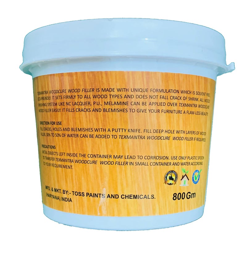 Texmantra Woodfiller woodfill 800 Gm (TEAK) 4 Shades Available - Image 2