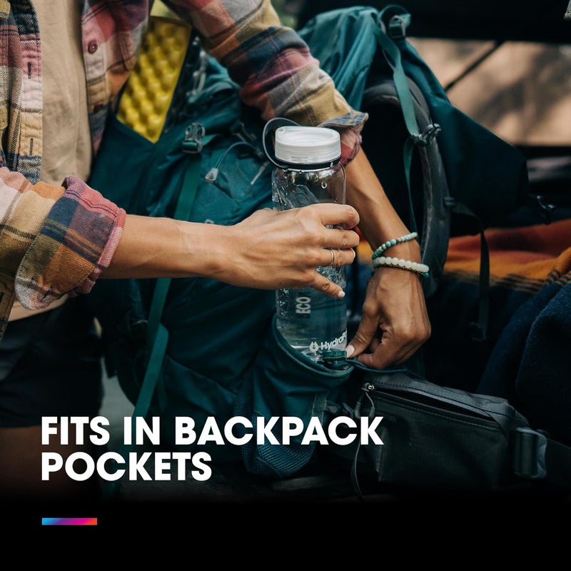 HydraPak RECON TWIST & SIP Water Bottle - 1.0L Clear / Confetti - Image 3