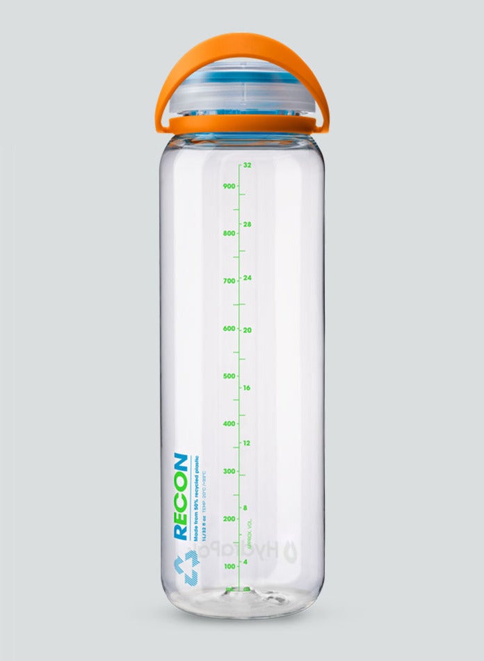 HydraPak RECON TWIST & SIP Water Bottle - 1.0L Clear / Confetti - Image 1