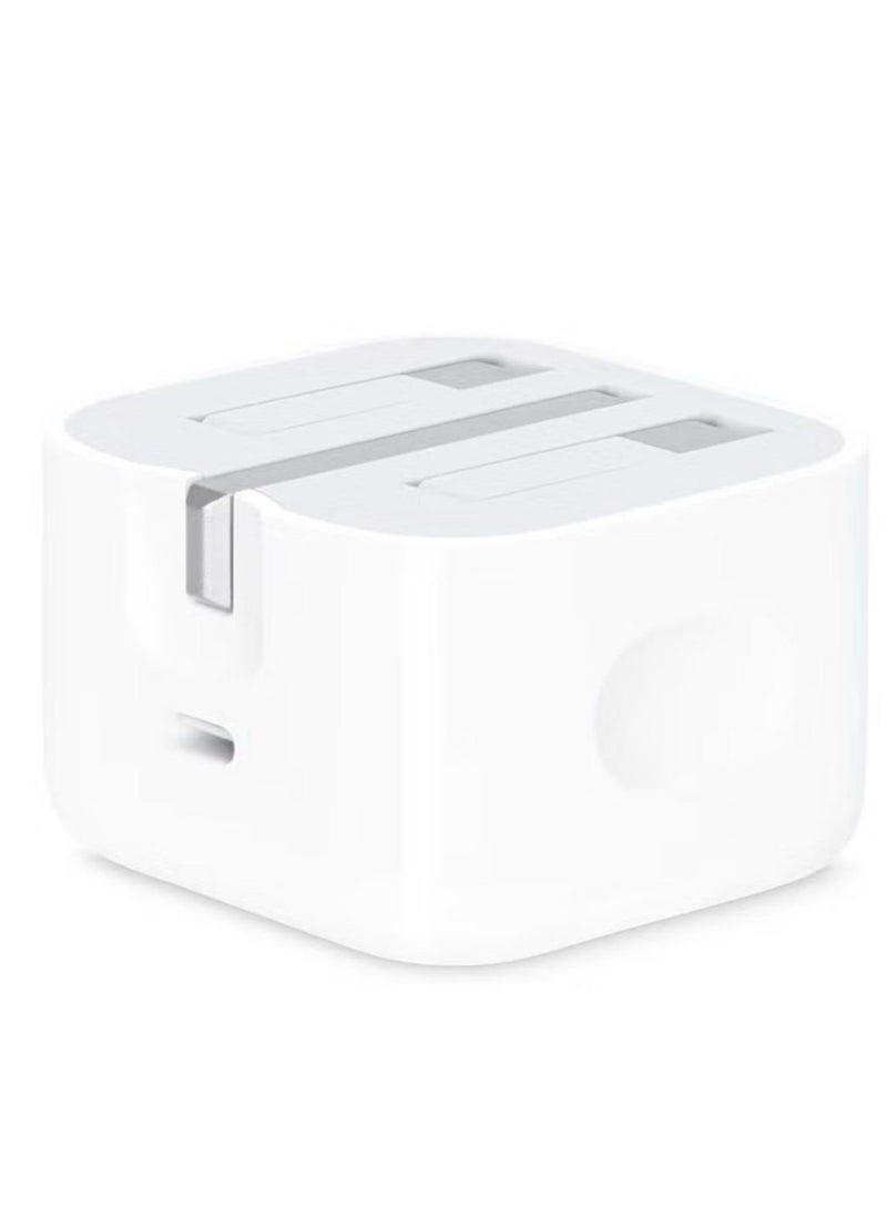 HUD iPhone 22.5W Fast Charger | USB C Wall Fast Charger with USB C to Lightning Cable 1M Compatible with iPhone 14/14 Pro/14 Pro Max/13/12/SE2020/11/XR/XS Max/X/iPad - Image 4