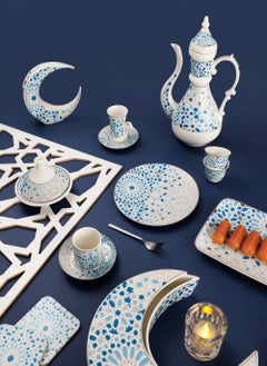 Homesmiths Rosa Nogoum Fruit Set 7 pcs|Suitable Ramadan and Eid Decoration & Celebration|Perfect Festive Gift for Home Decoration in Ramadan, Eid, Birthdays, Weddings.  - Image 4