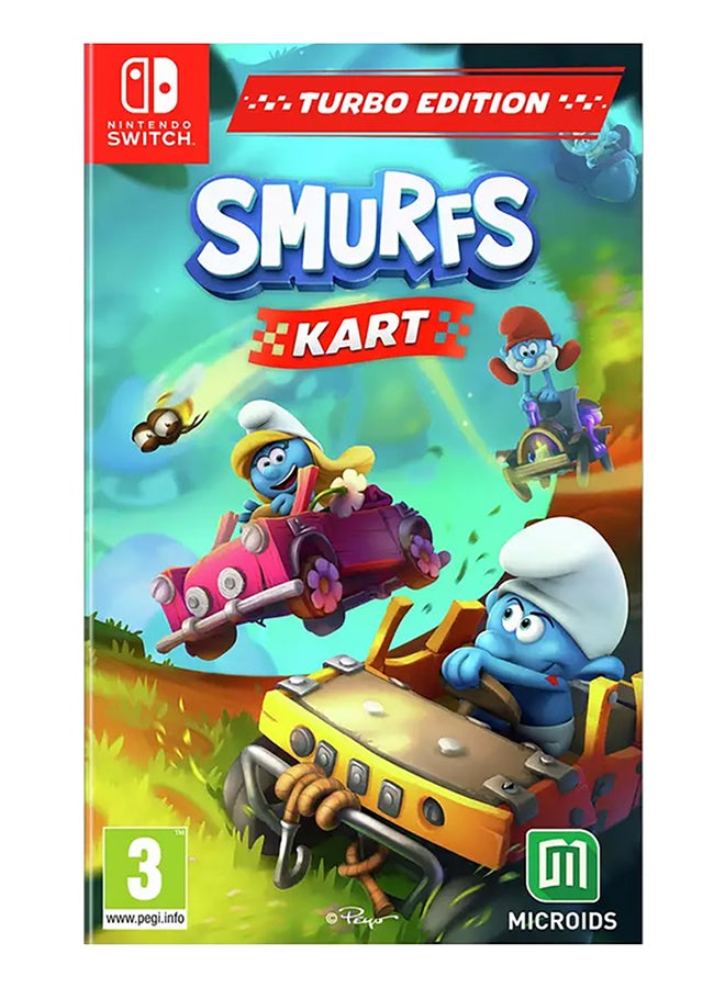 ميكرودس إصدار Smurfs Kart Turbo على Switch (PAL) - Image 1