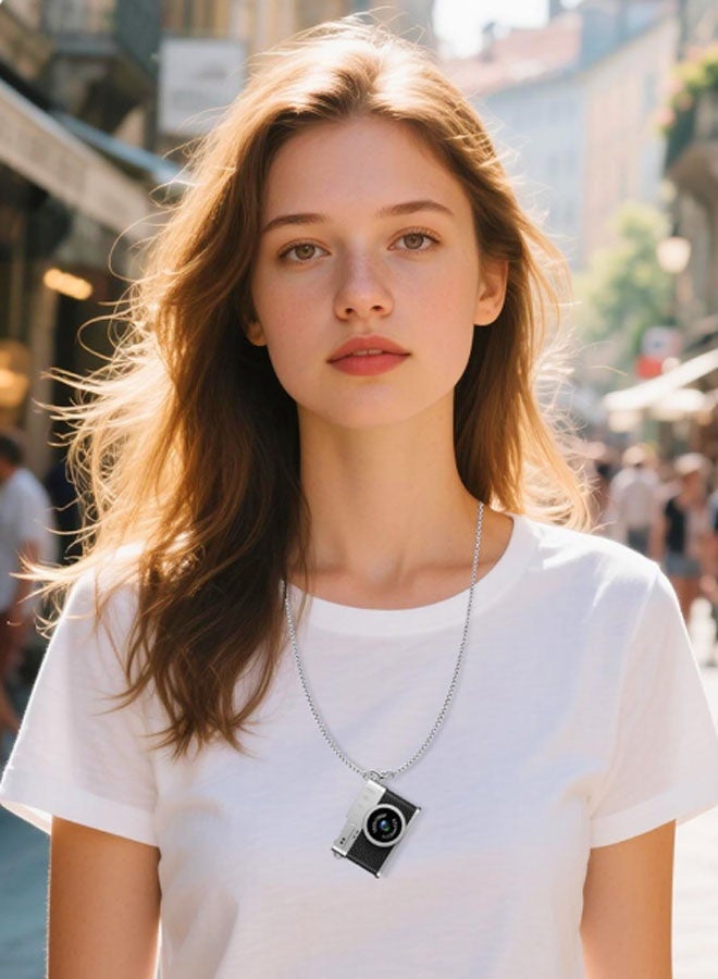 نيوترل كاميرا رقمية صغيرة 1080P Retro CCD، شاشة 0.96 بوصة، كاميرا قديمة محمولة صغيرة الحجم للأنشطة الداخلية/الخارجية، مع بطاقة ذاكرة 32 جيجابايت (أسود) - Image 5