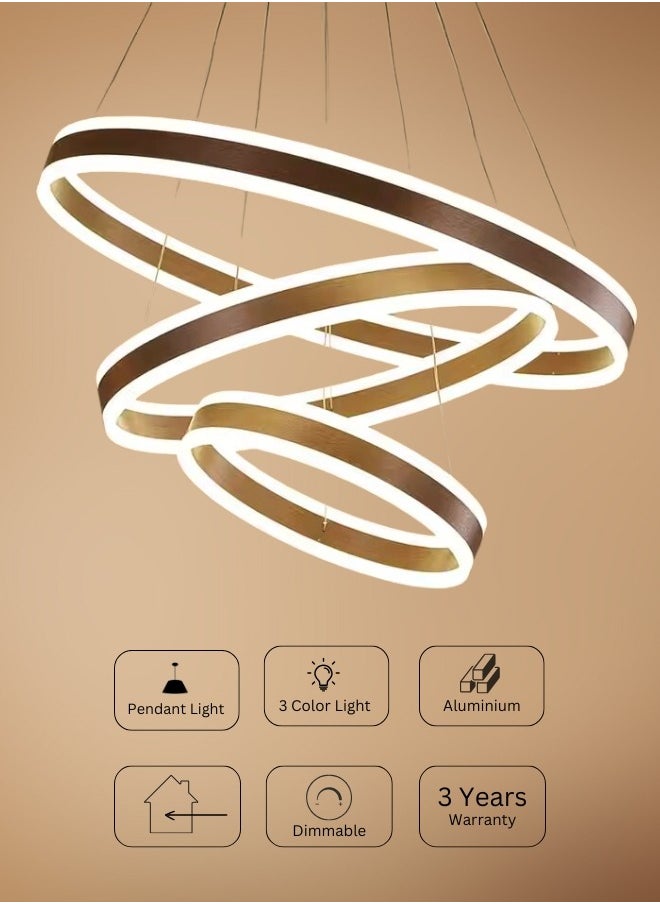 Target - Elegant Ceiling Light for Living Room, Dining Room 3 Adjustable Light Temperatures - Image 1