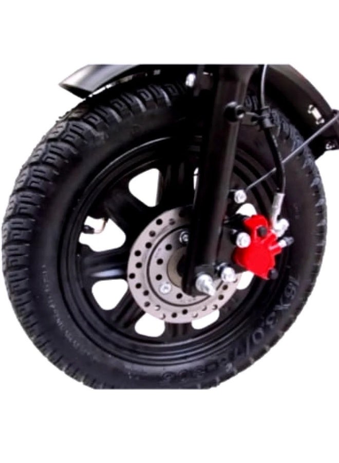 Electric scooter and bicycle 60 volts with two batteries totaling 31 amps wide tire - Image 2