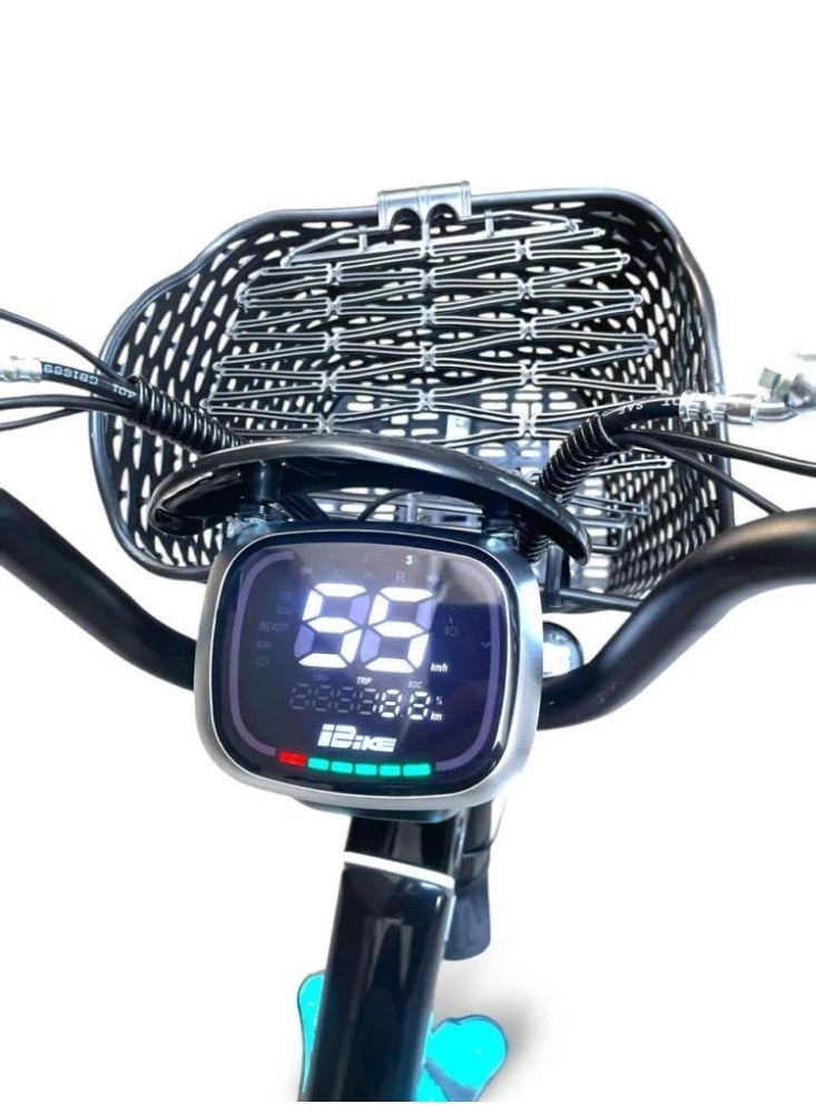 Electric scooter and bicycle 60 volts with two batteries totaling 31 amps wide tire - Image 5