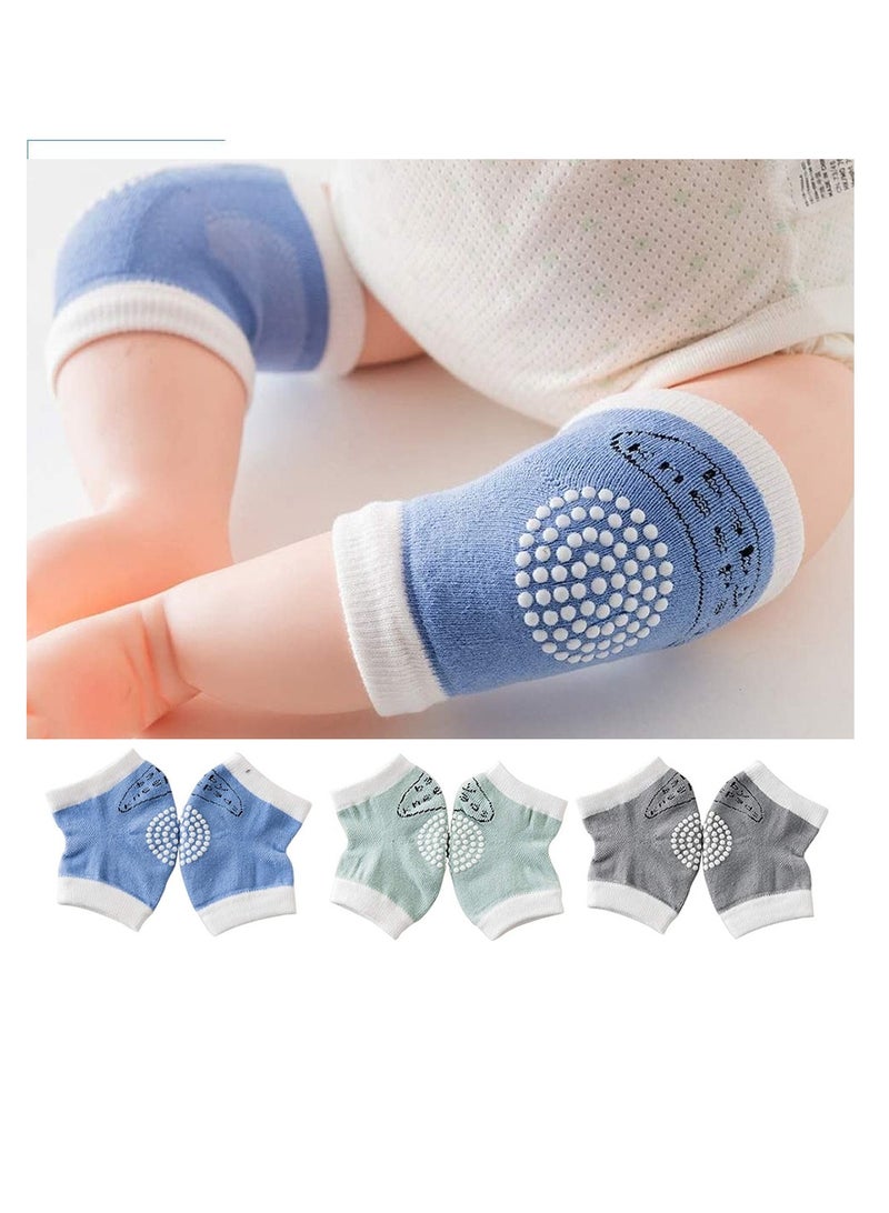 STAR BABiES Star Babies Combo Pack of 2 (Kids socks pack of 3, Baby Knee Pad Pack of 2) - Black  - Image 4