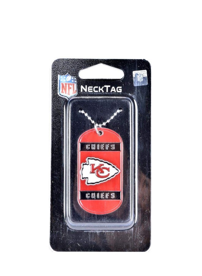 Simran International Siskiyou Sports NFL Kansas City Chiefs Dog Tag Necklace, 36-Inch - Image 2