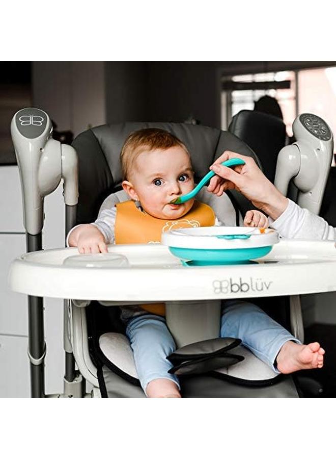 بيبي لاف طبق تغذية دافئ، مجموعة أكوا مكونة من 0 - Image 2