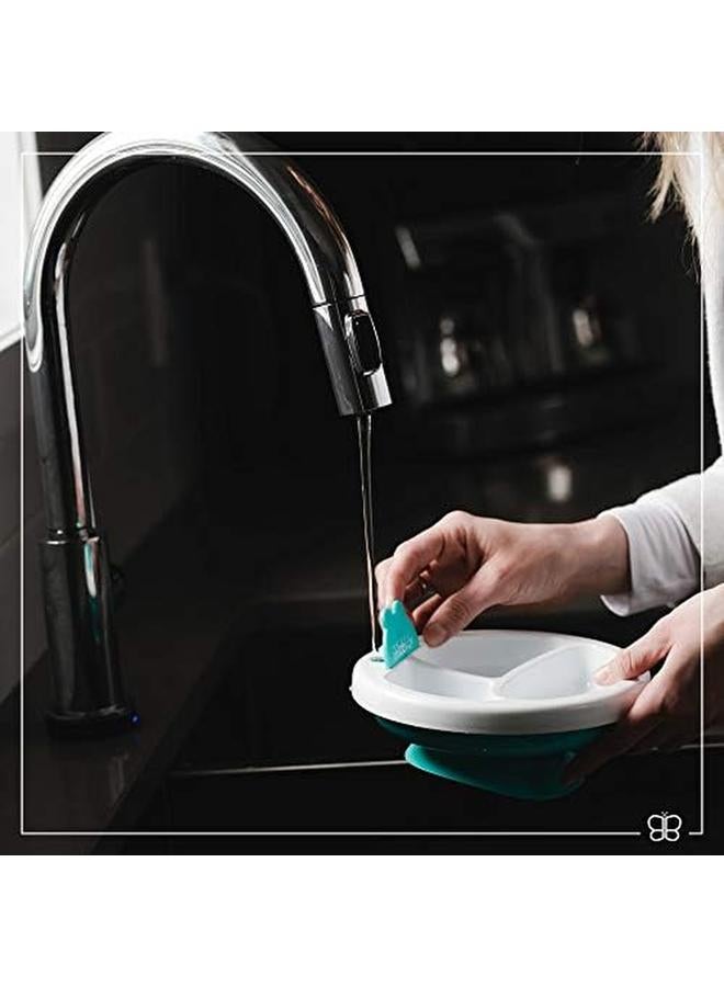 بيبي لاف طبق تغذية دافئ، مجموعة أكوا مكونة من 0 - Image 3