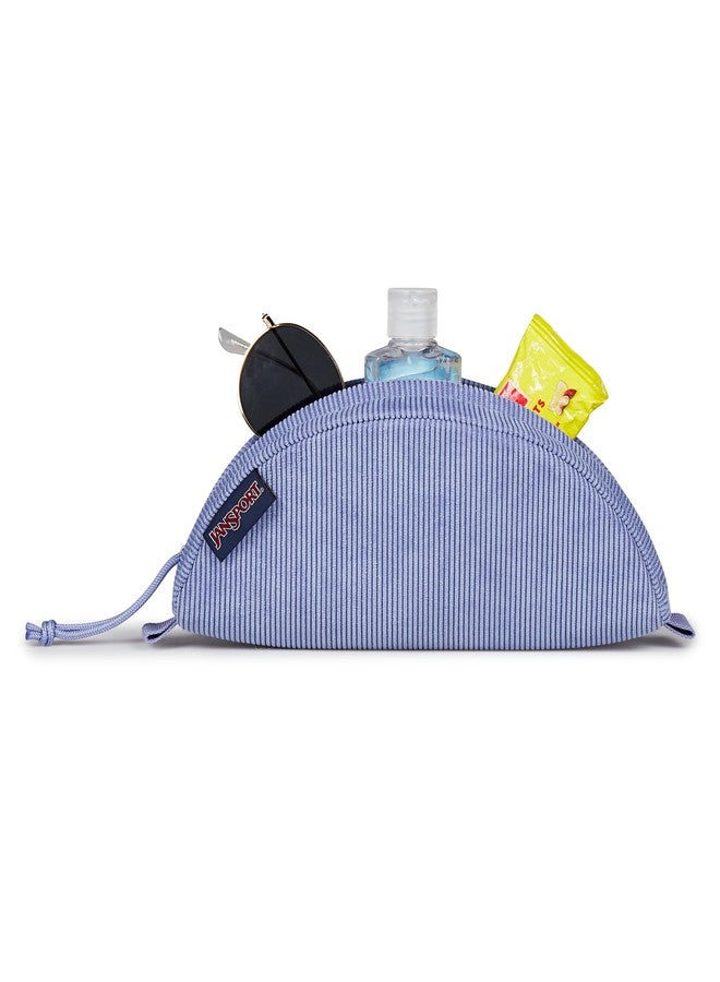 جان سبورت حقيبة جان سبورت لونا الكبيرة - تصميم مبطن على شكل تاكو مع جيب رئيسي بسحاب، لون لافندر رمادي مخملي - Image 4