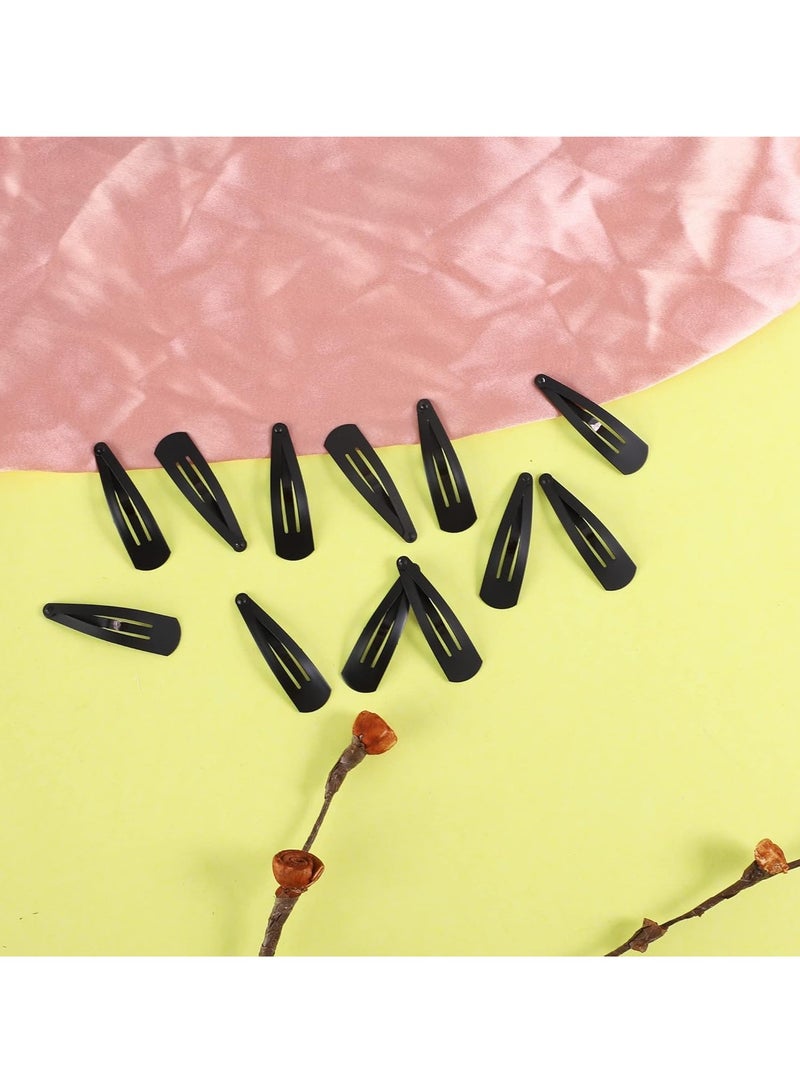 Accessories 22 Tic Tac Hair Clips Hair Accessories for Women and Girls (Matte Black, L (Pack of-2) 24pcs) - Image 4