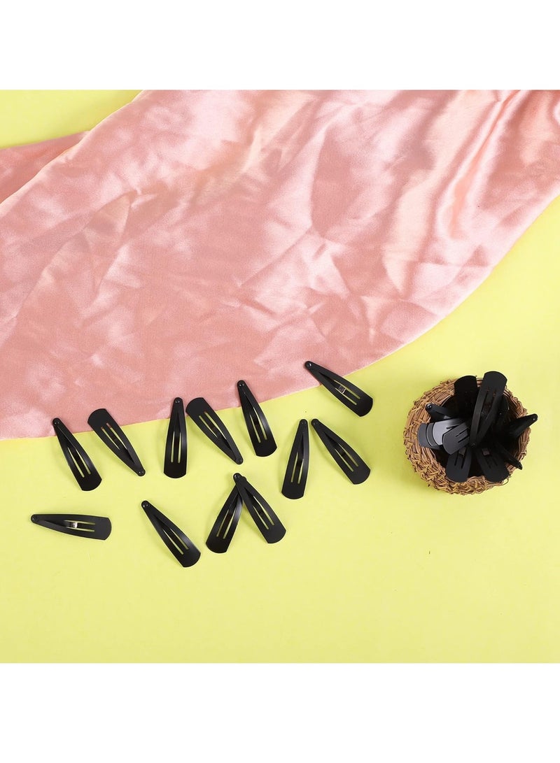 Accessories 22 Tic Tac Hair Clips Hair Accessories for Women and Girls (Matte Black, L (Pack of-2) 24pcs) - Image 3