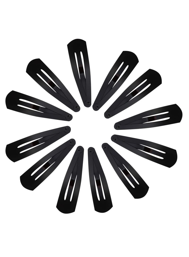 Accessories 22 Tic Tac Hair Clips Hair Accessories for Women and Girls (Matte Black, L (Pack of-2) 24pcs) - Image 2