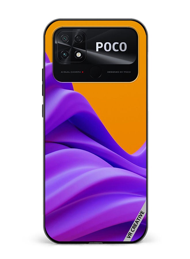 VR CREATIVE Protective Case Cover For Xiaomi Poco C40 Abstract Design Multicolour - Image 1