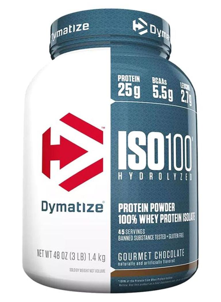 Dymatize Iso 100 Whey Protein Powder - Gourmet Chocolate - Image 1