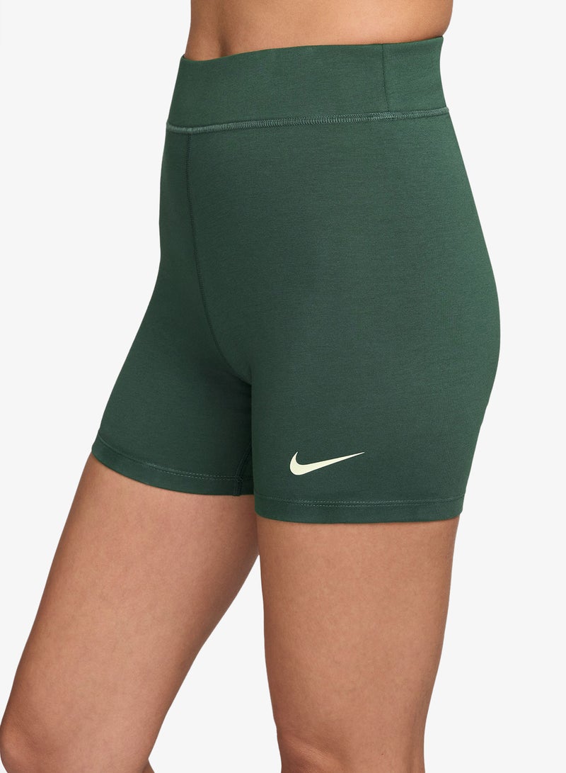 نايكي شورت كلاسيك عالي الخصر  بوصة - Image 3