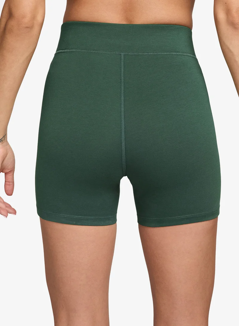 نايكي شورت كلاسيك عالي الخصر  بوصة