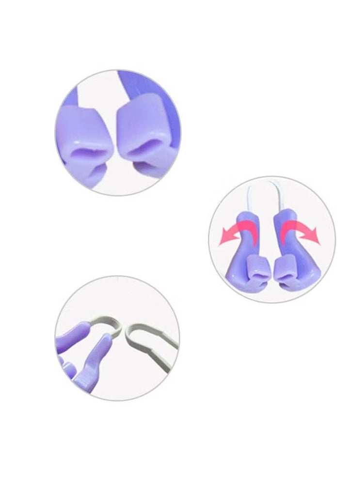 AS SEEN ON TV - Nose Shaping Clip, Nose Up Lifting Shaper Clip, Pain Free Nose Bridge Straightener Corrector, Silicone Nose Lifter Beauty Clip Tools For Wide Nose, Low Nose, Curved Nose, Big Nose, (Pink) - Image 1